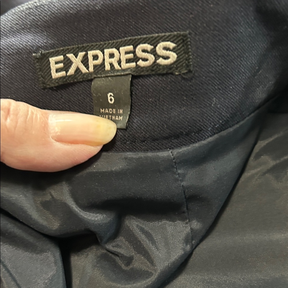 Express Midnight Black skirt